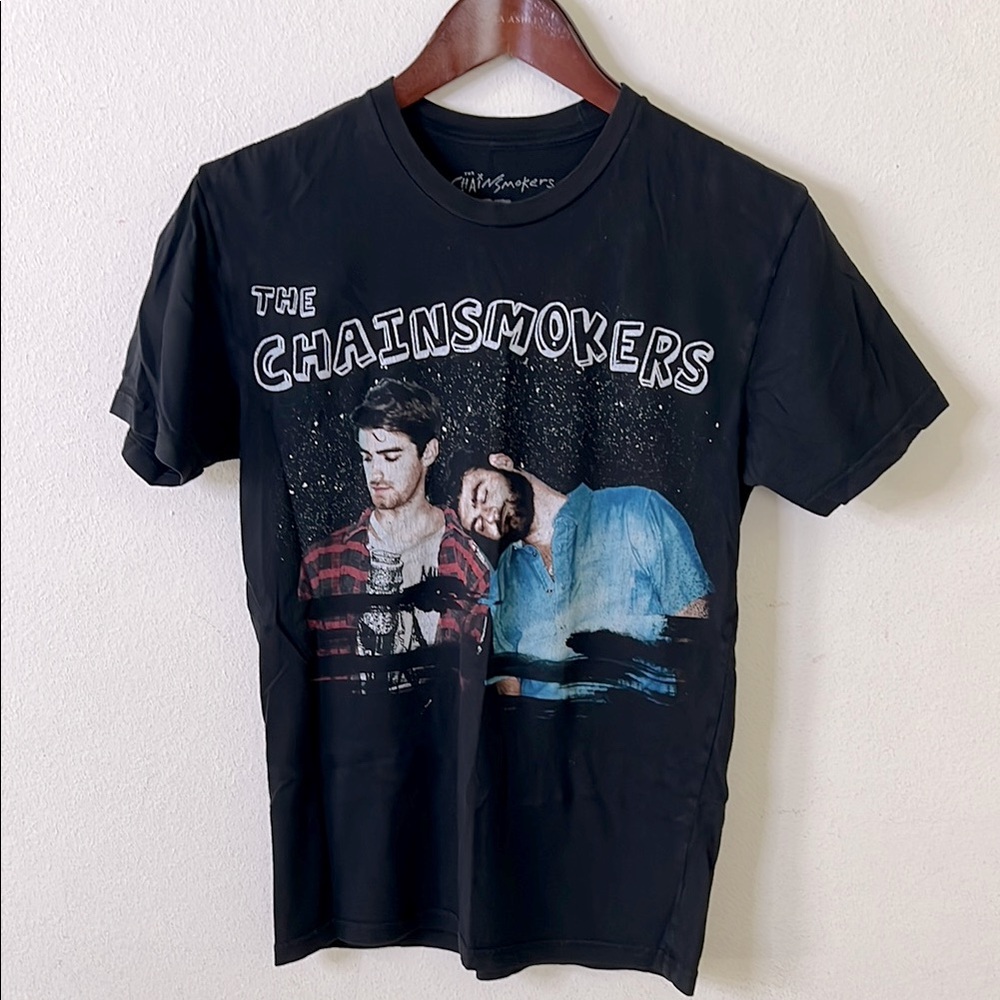 The Chainsmokers Band Tee Unisex Size Small Graphic Shirt